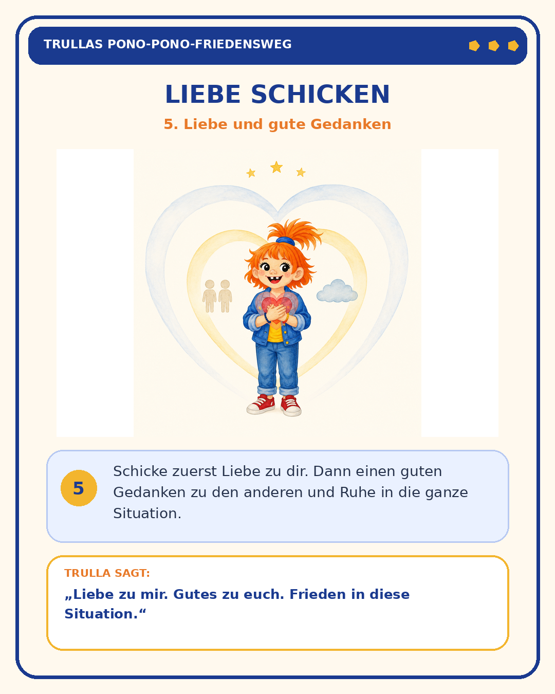 Schritt 5: Liebe schicken